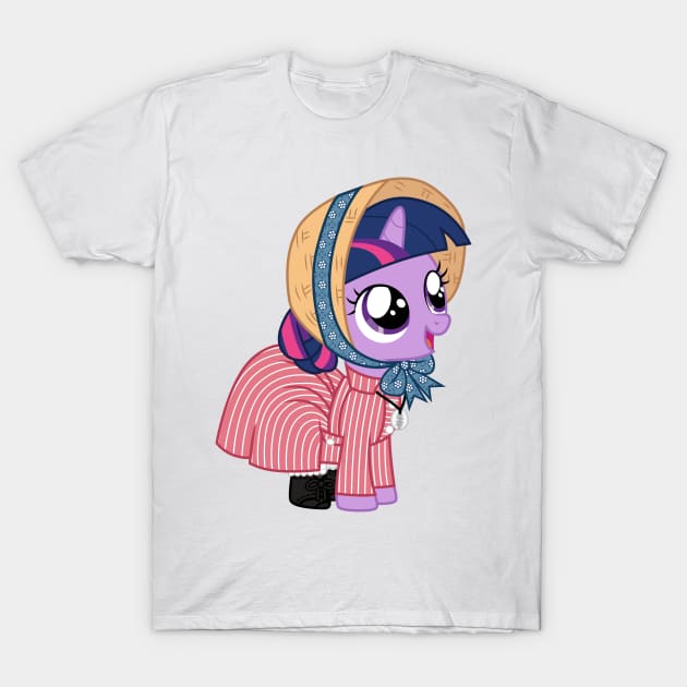 Twilight Sparkle as Addy T-Shirt by CloudyGlow